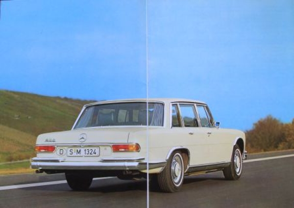 Mercedes-Benz 600 Pullmann Modelprogram 1979 Carbrochure (8269)